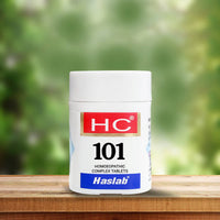 Thumbnail for Haslab Homeopathy HC 101 Aurum Mur Complex Tablet