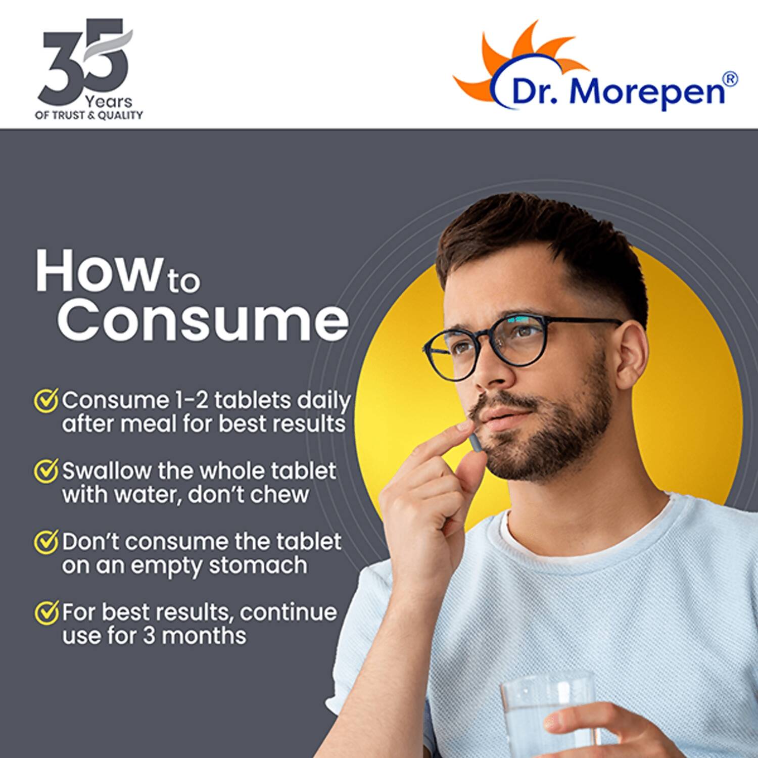 Dr. Morepen Testo Boost and Multivitamin Men Tablets Combo - Distacart