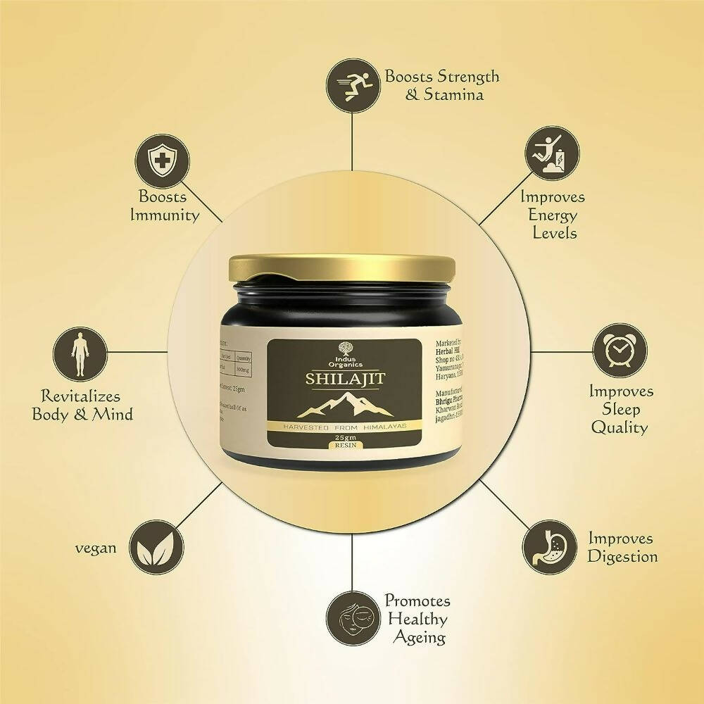 Indus Organics Pure Himalayan Original Sj Resin - Distacart