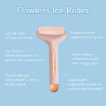 Thumbnail for Favon Ice Roller Face Massager Tool with Cool Gel Beads for Cold Massage - Distacart