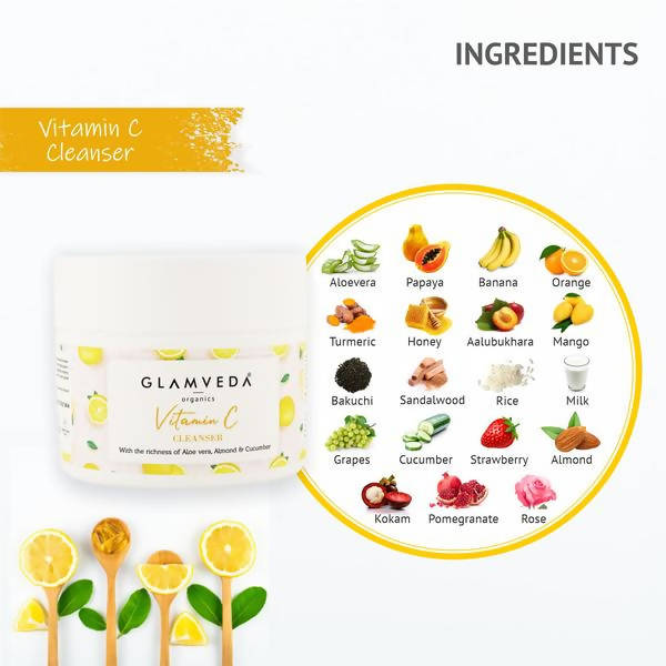 Glamveda Vitamin C Lightening & Brightening Cleanser