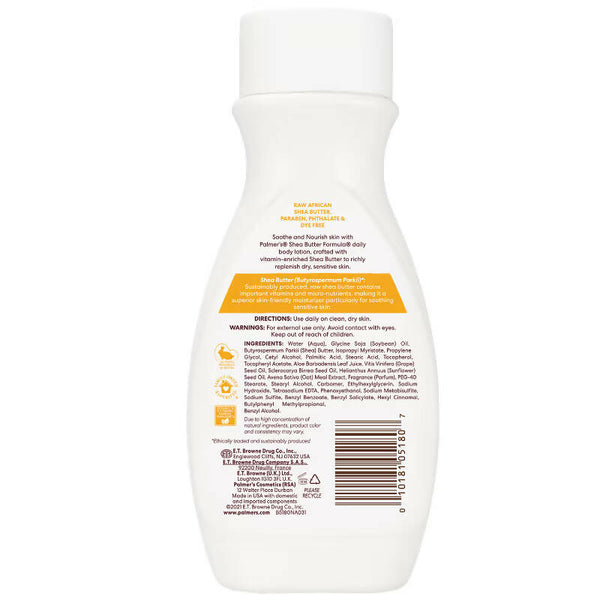 Palmer's Raw Shea Butter Daily Body Lotion - Distacart