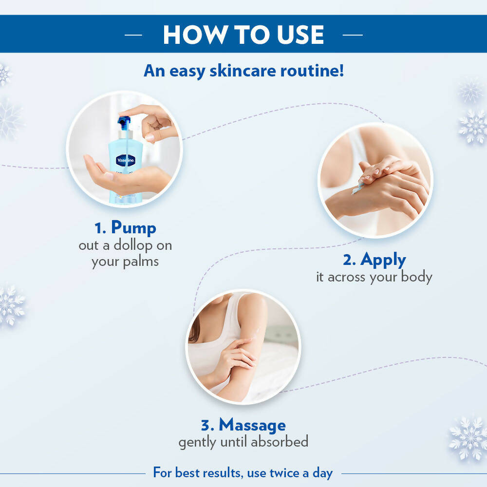 Vaseline Ice Cool Hydration Body Lotion - Distacart