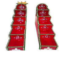 Thumbnail for Kundan HandiKrafts Acrylic Step Stand - Distacart