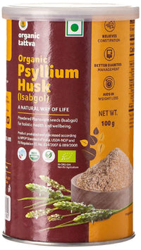 Thumbnail for Organic Tattva Psyllium Whole Husk (Isabgol)