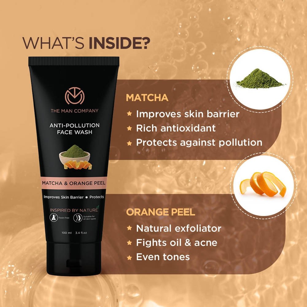 The Man Company Anti-Pollution Face Wash - Distacart