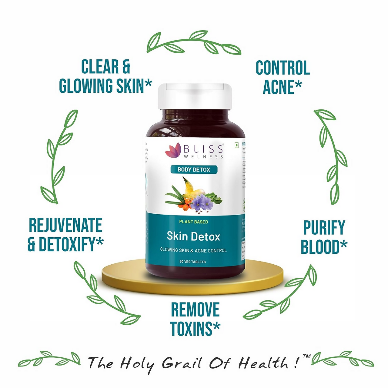 Bliss Welness Skin Detox Tablets - Distacart