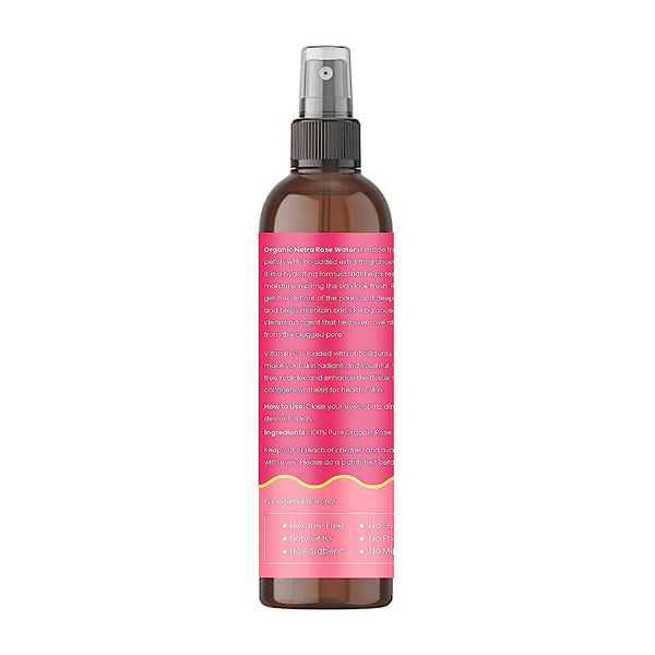 Organic Netra Rose Water with Vitamin C - Distacart