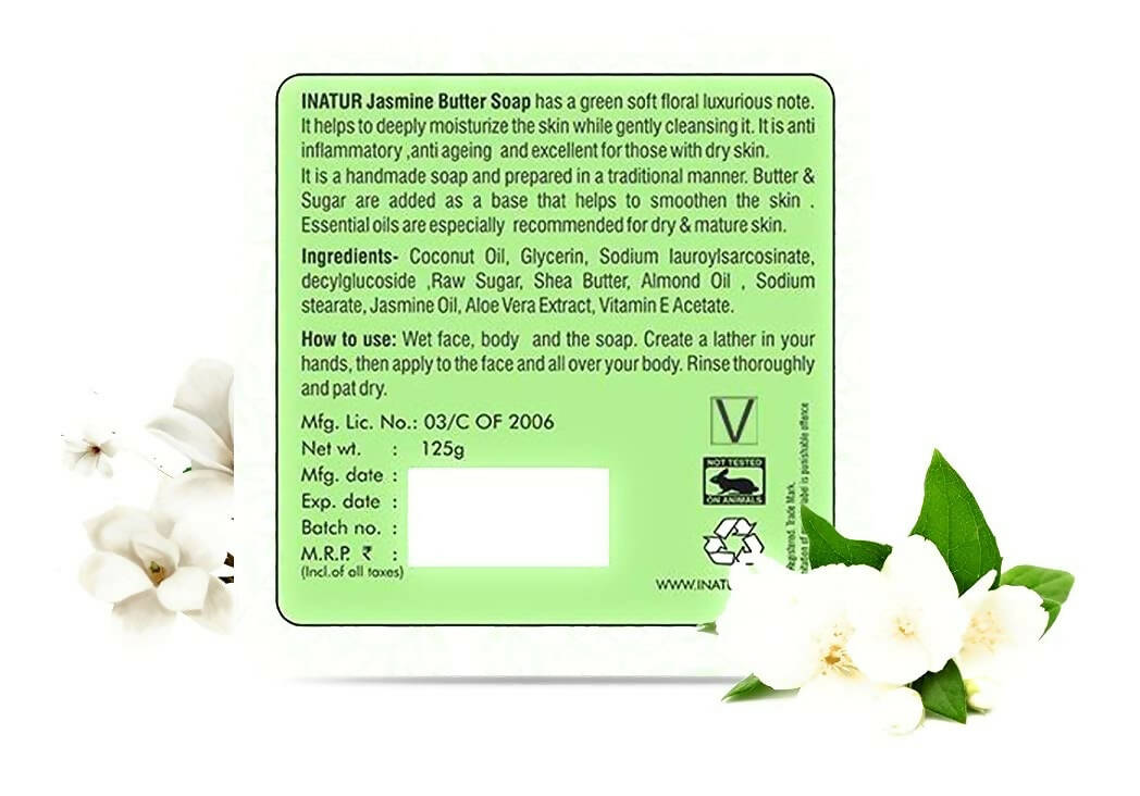 Inatur Jasmin Butter Soap - Distacart