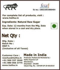 Thumbnail for Hetha Natural Raw Sugar (Desi Khand) - Distacart