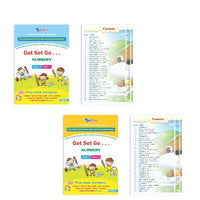 Thumbnail for Tiny Tots Get Set Go Preschool Learning Nursery Books Set of 4| Term wise Education Books| Ages 3-4 Years - Distacart