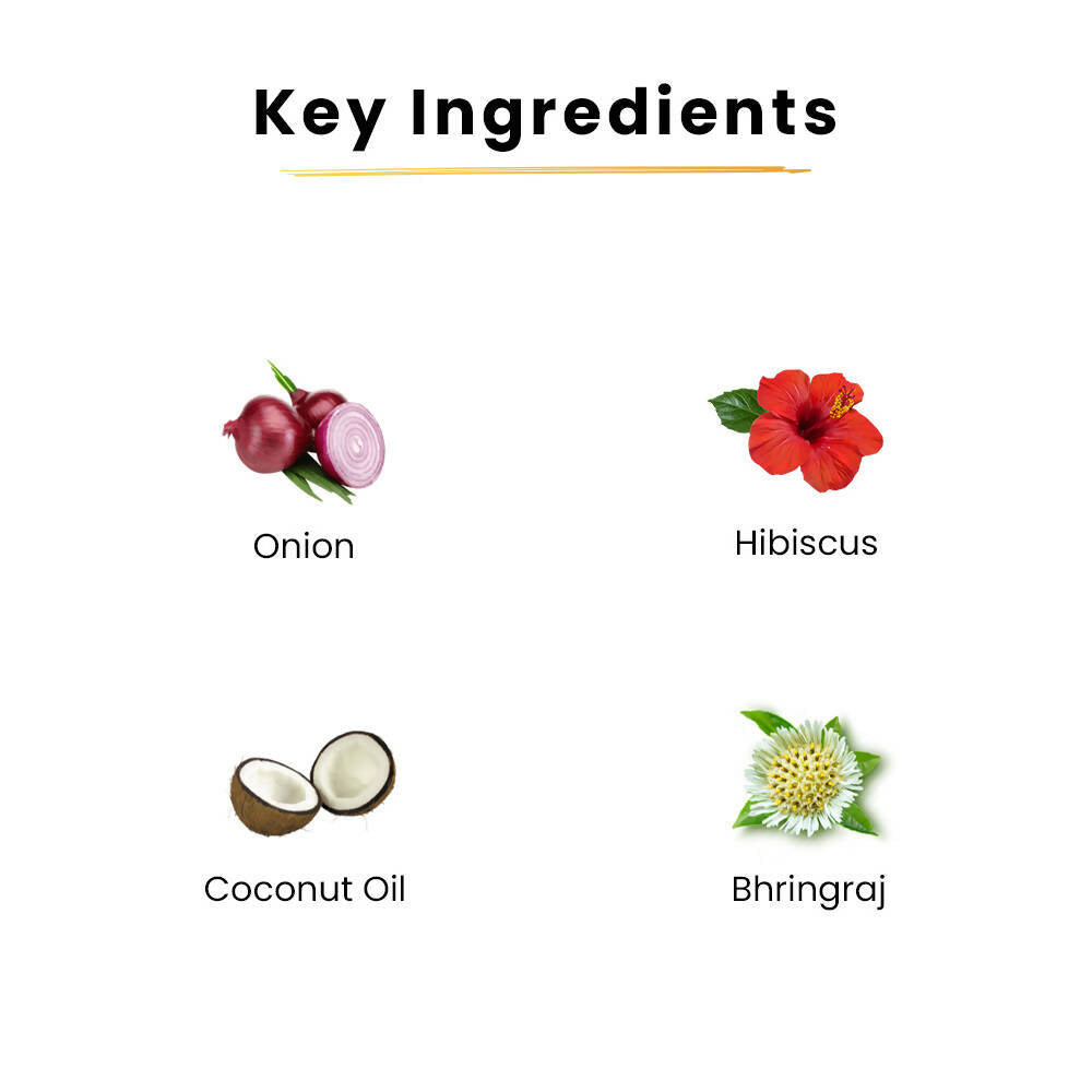 Tru Hair & Skin Onion Hair Oil - Distacart