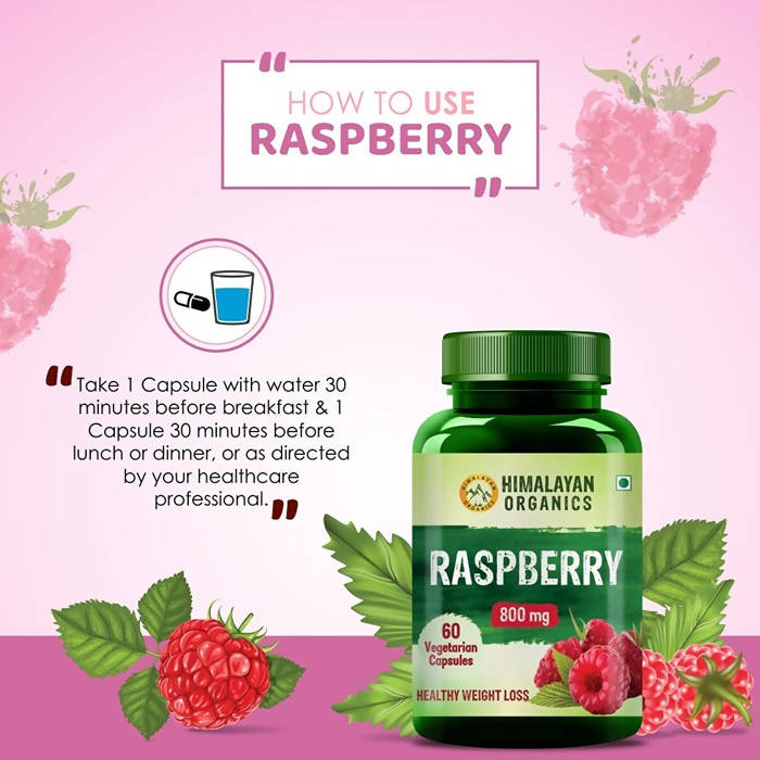 Himalayan Organics Raspberry 800 mg,