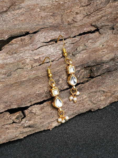 Kundan Earrings - Ruby Raang - Distacart