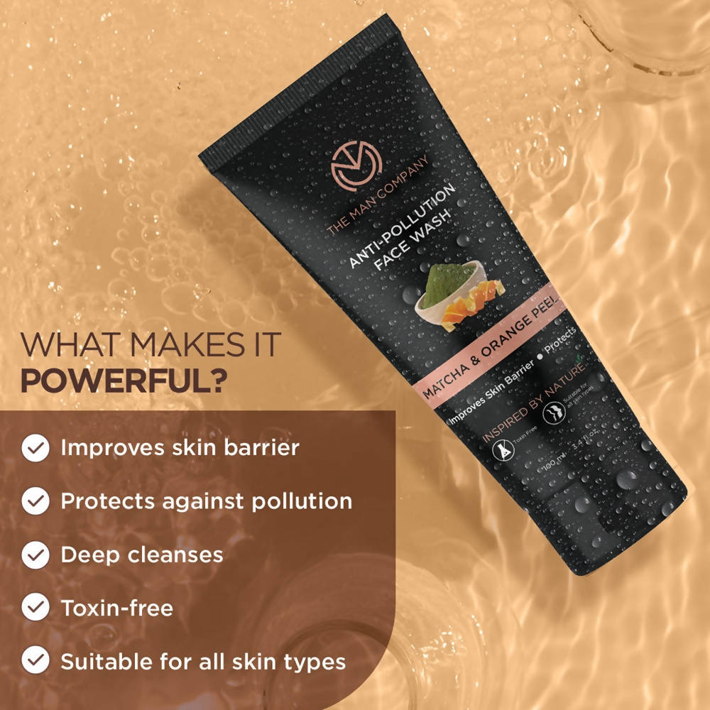 The Man Company Anti-Pollution Face Wash - Distacart