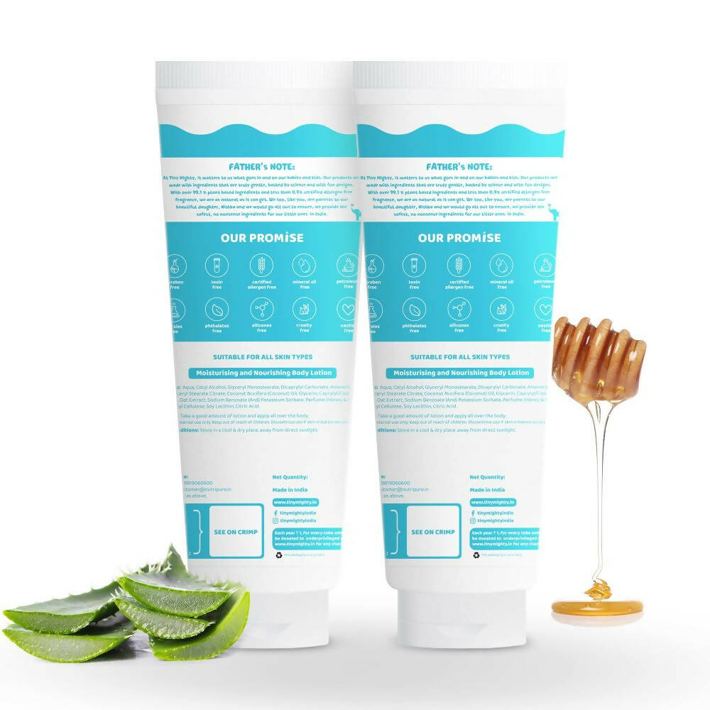 Tiny Mighty Kids Body Lotion For Sensitive Skin - Distacart