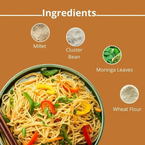 Healthy Master Moringa Noodles Rich Fiber Noodles - Distacart