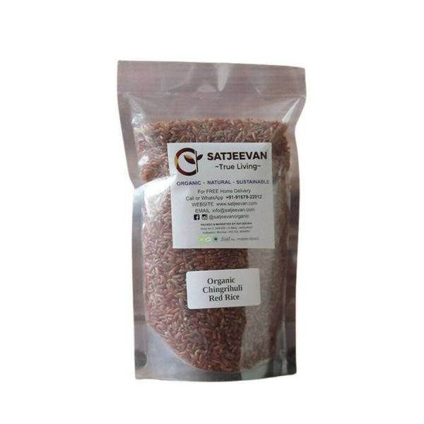 Satjeevan Organic Chingrihuli Red Rice - Distacart