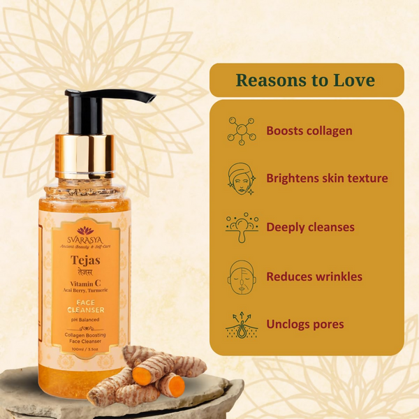 Svarasya Tejas Vitamin C Face Cleanser - Distacart