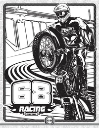 Thumbnail for Dreamland Publications Hot Wheels Bumper Colouring & Puzzle Book : Children Drawing, Painting & Colouring Book - Distacart