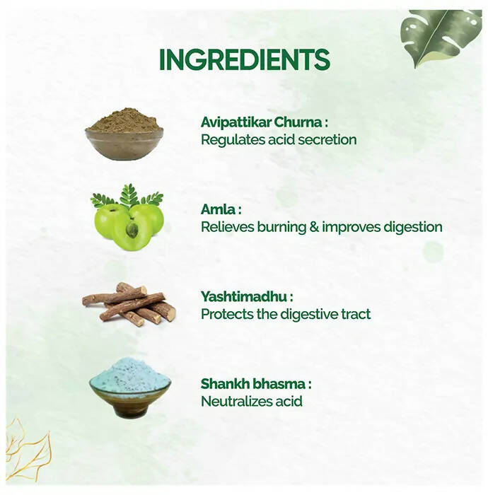 Dr. Vaidya's Acidity Relief Capsules - Distacart