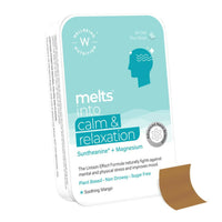 Thumbnail for Wellbeing Nutrition Melts Calm & Relaxation Oral Strips-Soothing Mango Flavor - Distacart