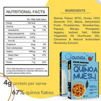 Thumbnail for Born Reborn Quinoa Muesli with Honey Fruits and Nuts - Distacart