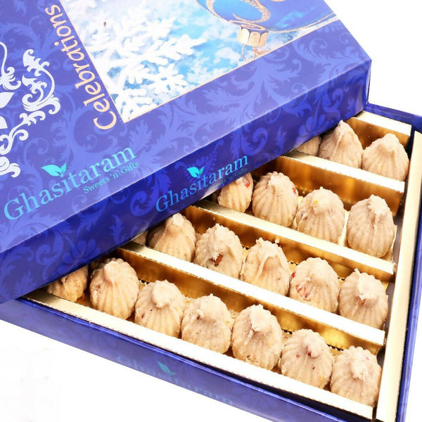 Ghasitaram Wheat Dryfruit Modaks - Distacart