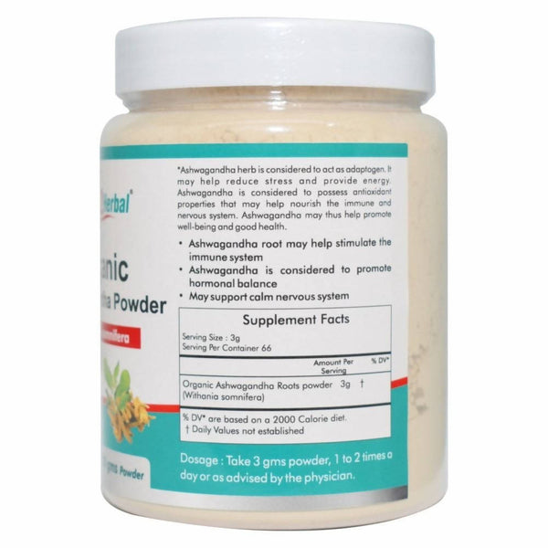Way2herbal Organic Ashwagandha Powder