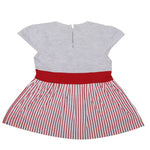 Thumbnail for NammaBaby Baby Girl's A-Line Mini Frock Dress - Red 120 - Distacart