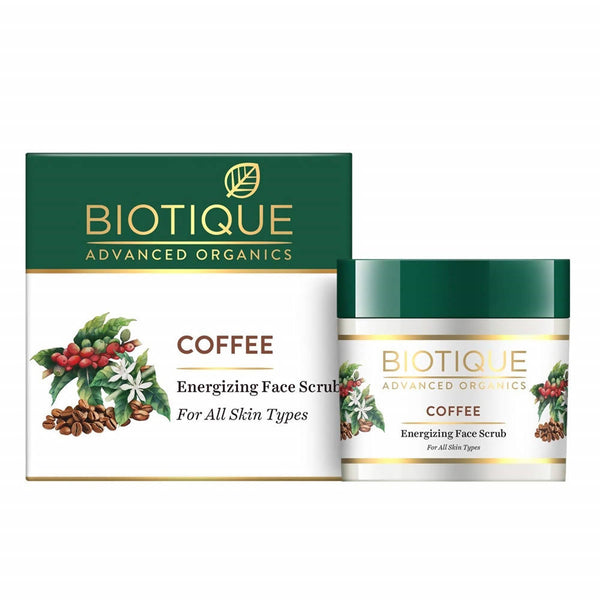 Biotique Advanced Organics Coffee Energizing Face Scrub - Distacart