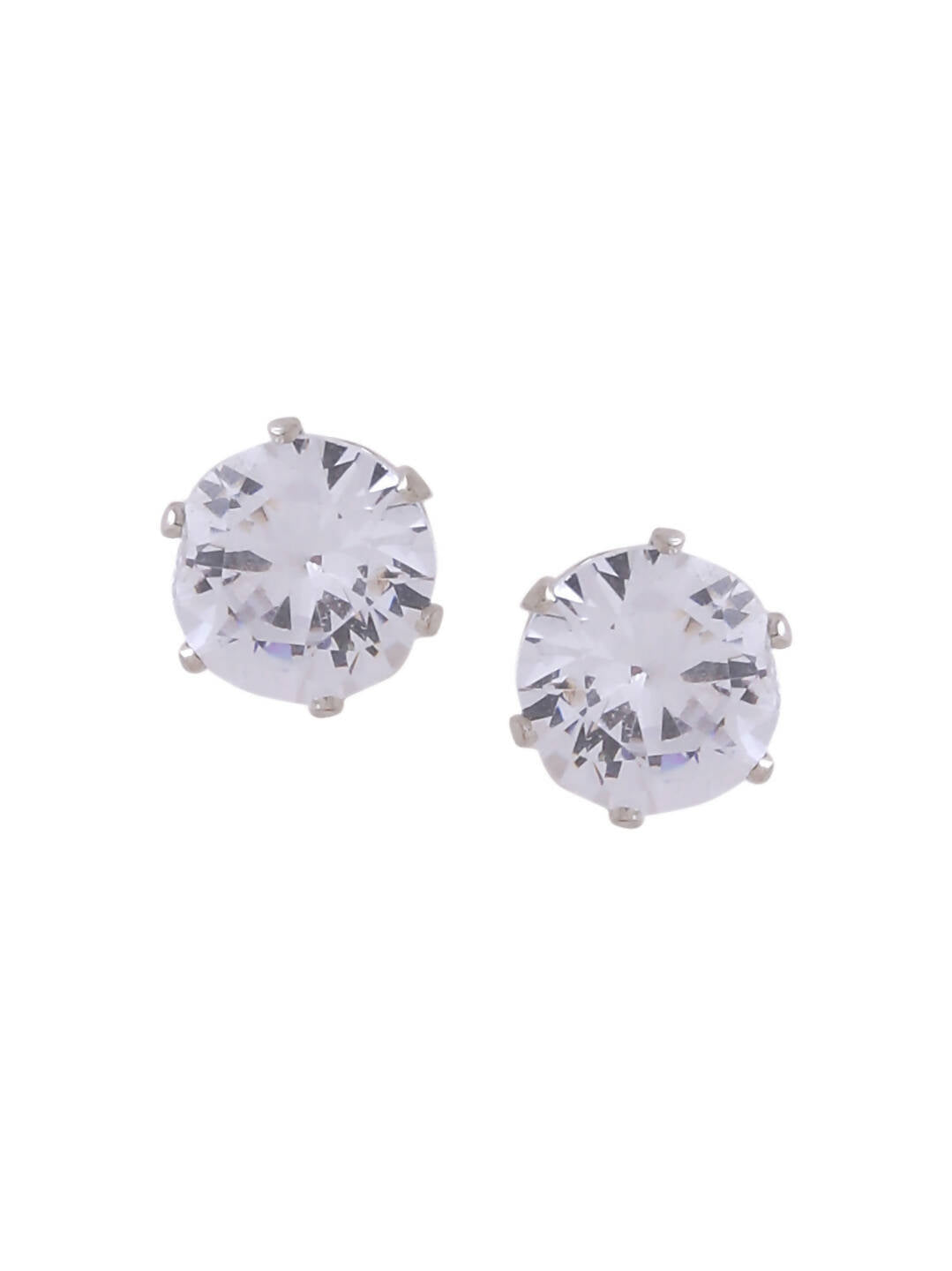 NVR Women Cz Studded Studs Earrings - Distacart