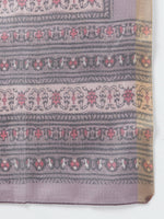 Thumbnail for Myshka Women Multicoloured Embroidered Panelled Kurti with Palazzos With Dupatta - Distacart