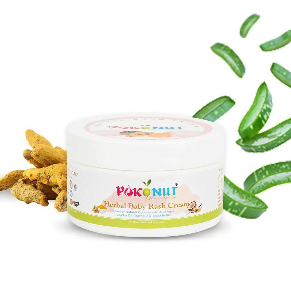 Pokonut Herbal Baby Diaper Rash Free Cream - Distacart
