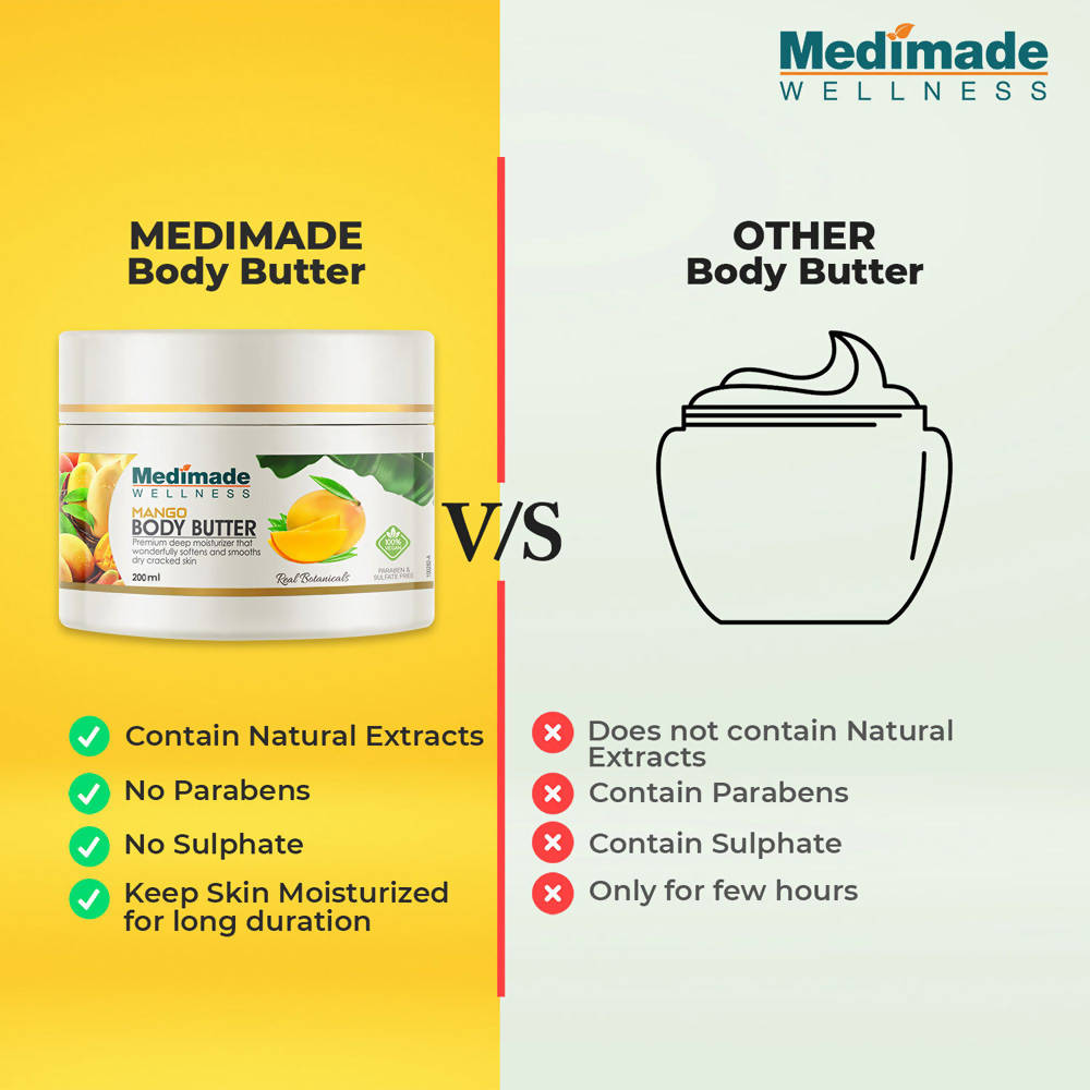 Medimade Wellness Mango Body Butter - Distacart