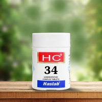 Thumbnail for Haslab Homeopathy HC 34 Merc. Sol. Complex Tablet