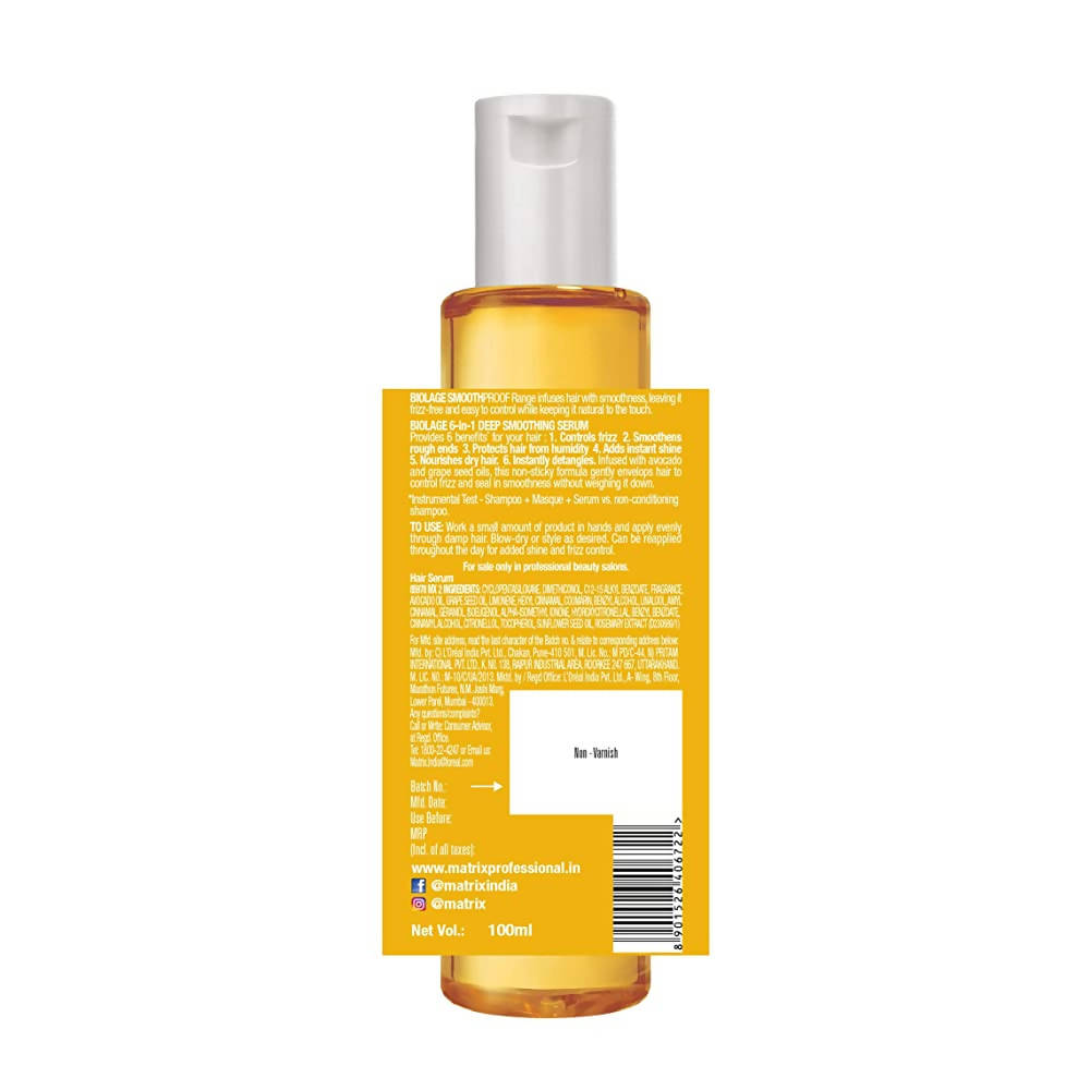 Biolage Smoothproof Avocado Deep Smoothing Serum