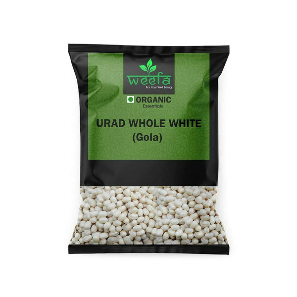 Weefa Organic Urad Whole White (Gola) - Distacart
