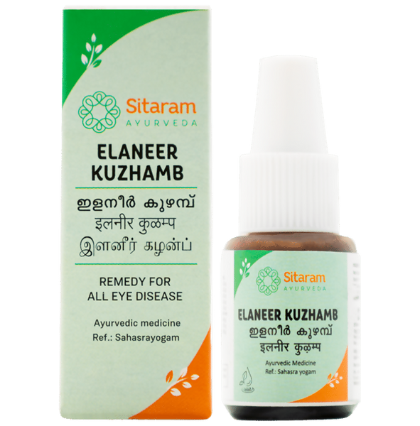 Sitaram Ayurveda Elaneer Kuzhambu Eye Drops - Distacart