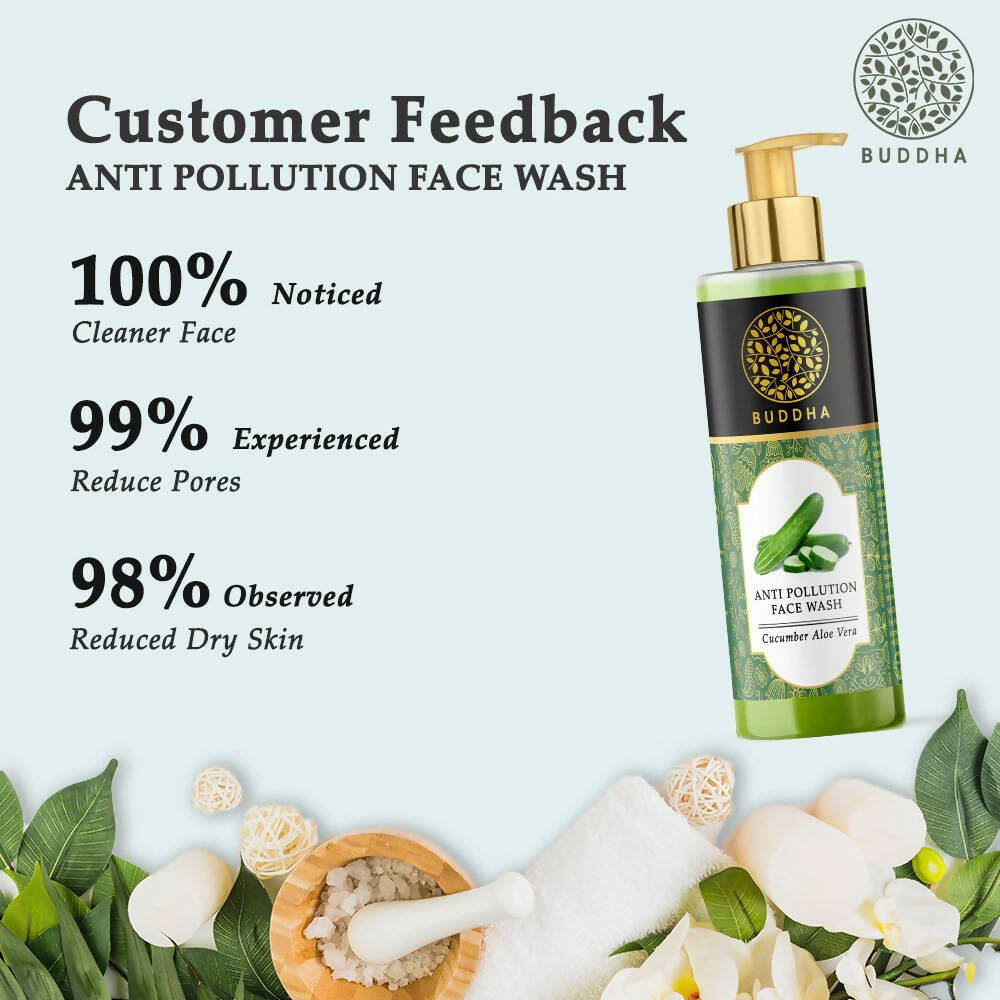 Buddha Natural Anti Pollution Face Wash - Distacart