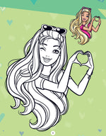 Thumbnail for Dreamland Publications Barbie Copy Colouring Book : Children Drawing, Painting & Colouring Book - Distacart