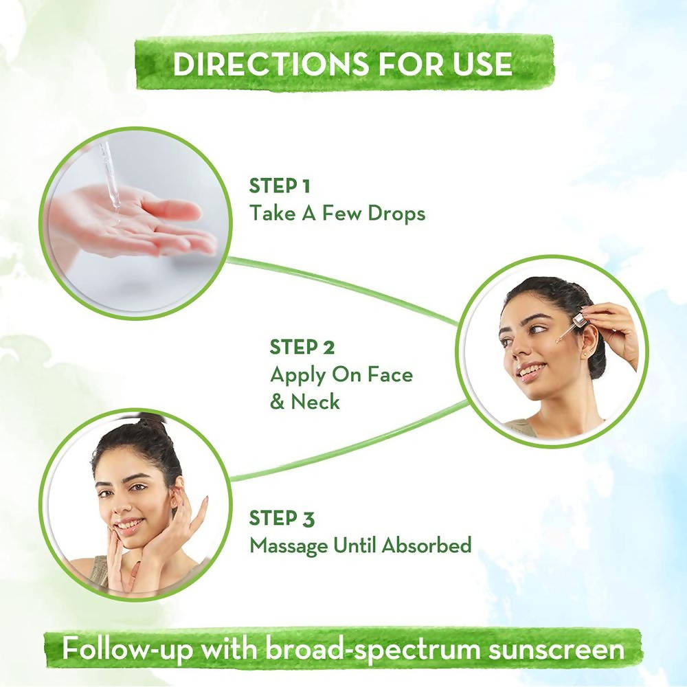 Mamaearth Ubtan Face Serum For Skin Brightening Uses