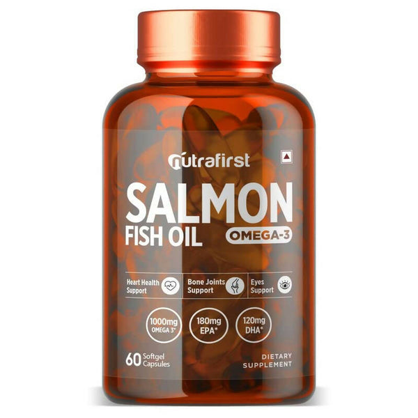 Nutrafirst Salmon Fish Oil Capsules - Distacart