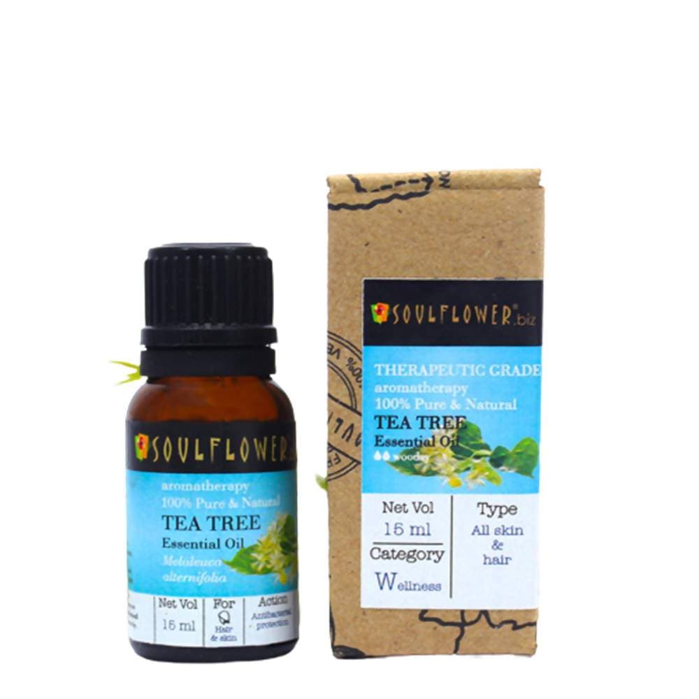 Soulflower Tea Tree Essential Oil - Distacart