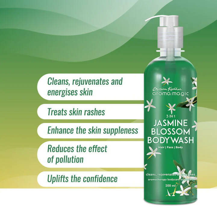 Blossom Kochhar Aroma Magic 3In1 Jasmine Blossom Bodywash - Distacart