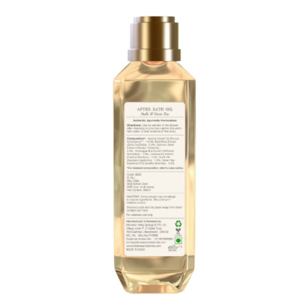 Forest Essentials After Bath Oil Oudh & Green Tea - Distacart