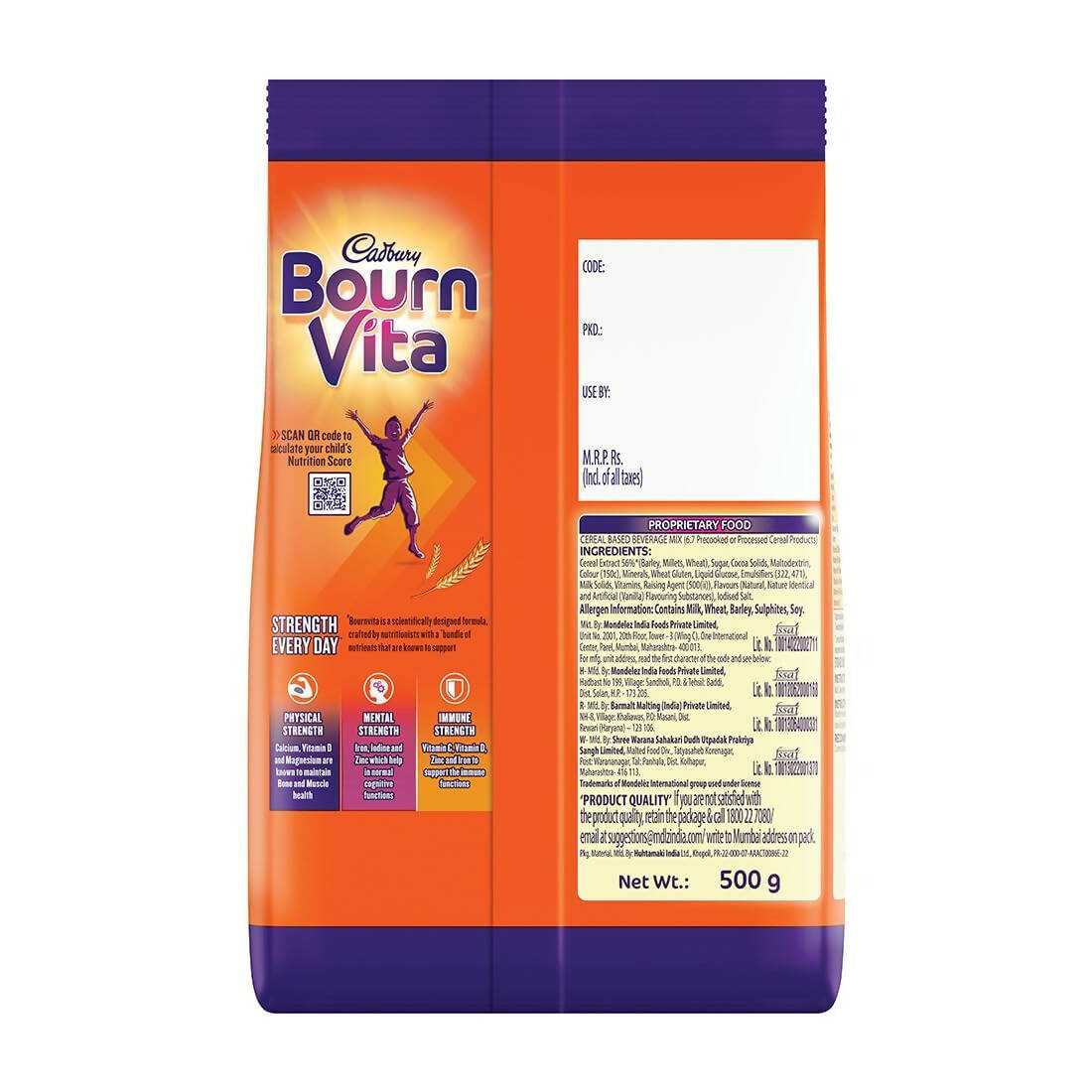 Cadbury Bournvita Chocolate Nutrition Drink - Distacart