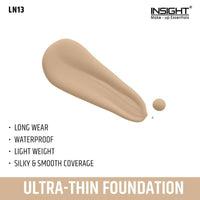 Thumbnail for Insight Cosmetics Ultra-Thin Second Skin Long Wear Liquid Foundation - LN13 - Distacart