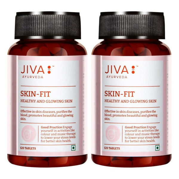 Jiva Ayurveda Skin-Fit Tablets - Distacart