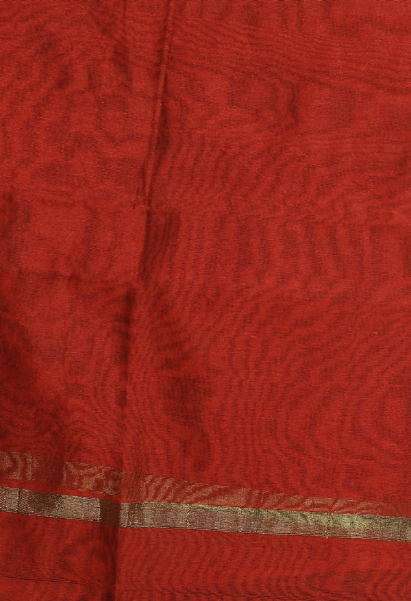 Mominos Fashion Maroon Banarsi Piping Dupatta